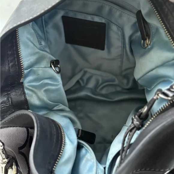 Black Coach Purse - Picture 6 of 7